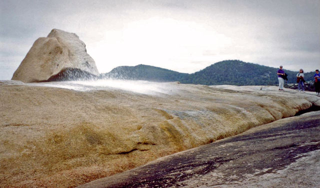 The Blowhole at Bicheno