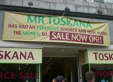 Funny Sign - Expensive Divorce