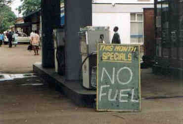 Funny Sign - No Fuel