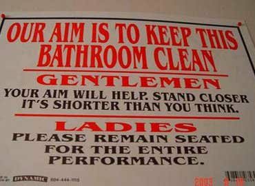 Funny Sign - Our AIm
